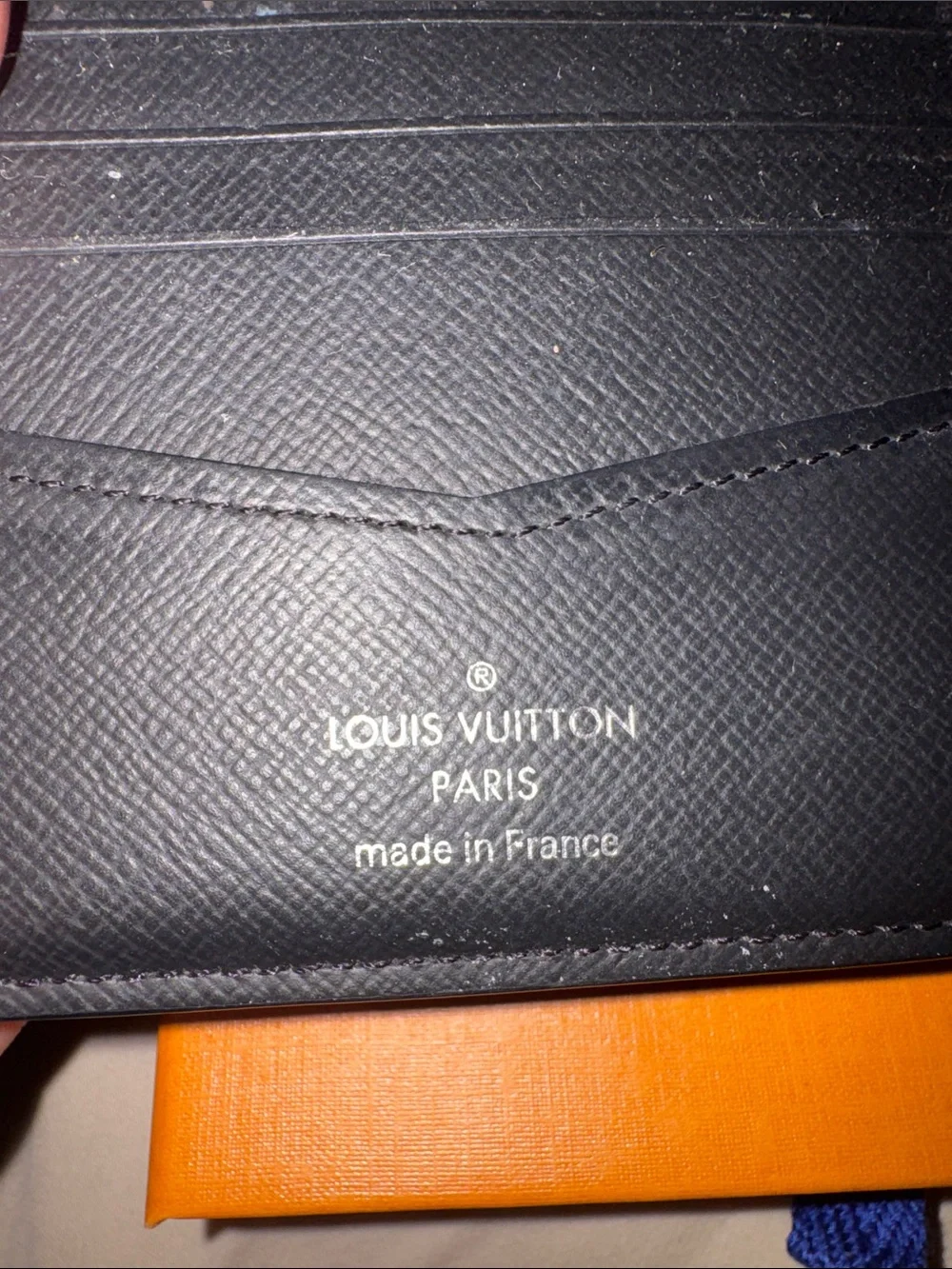 ✅Louis Vuitton Black Monogram Eclipse Canvas Billfold Wallet🛍️